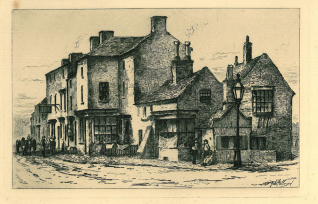 John Fullwood, Old Buildings Walsall (Called Town's End Bank)